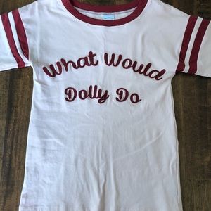 Free People What Would Dolly Do tee